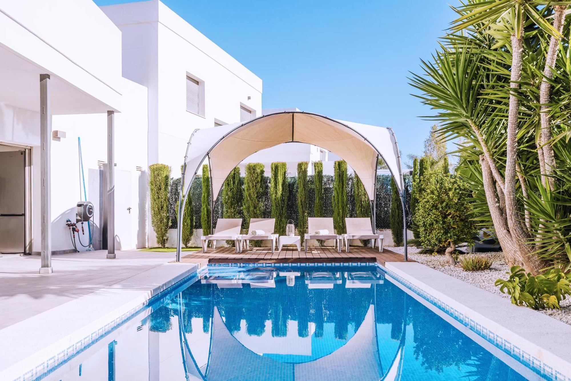 Casa Coco Stylisches Beachhouse Mit Pool & Sundeck Els Poblets Denia Экстерьер фото