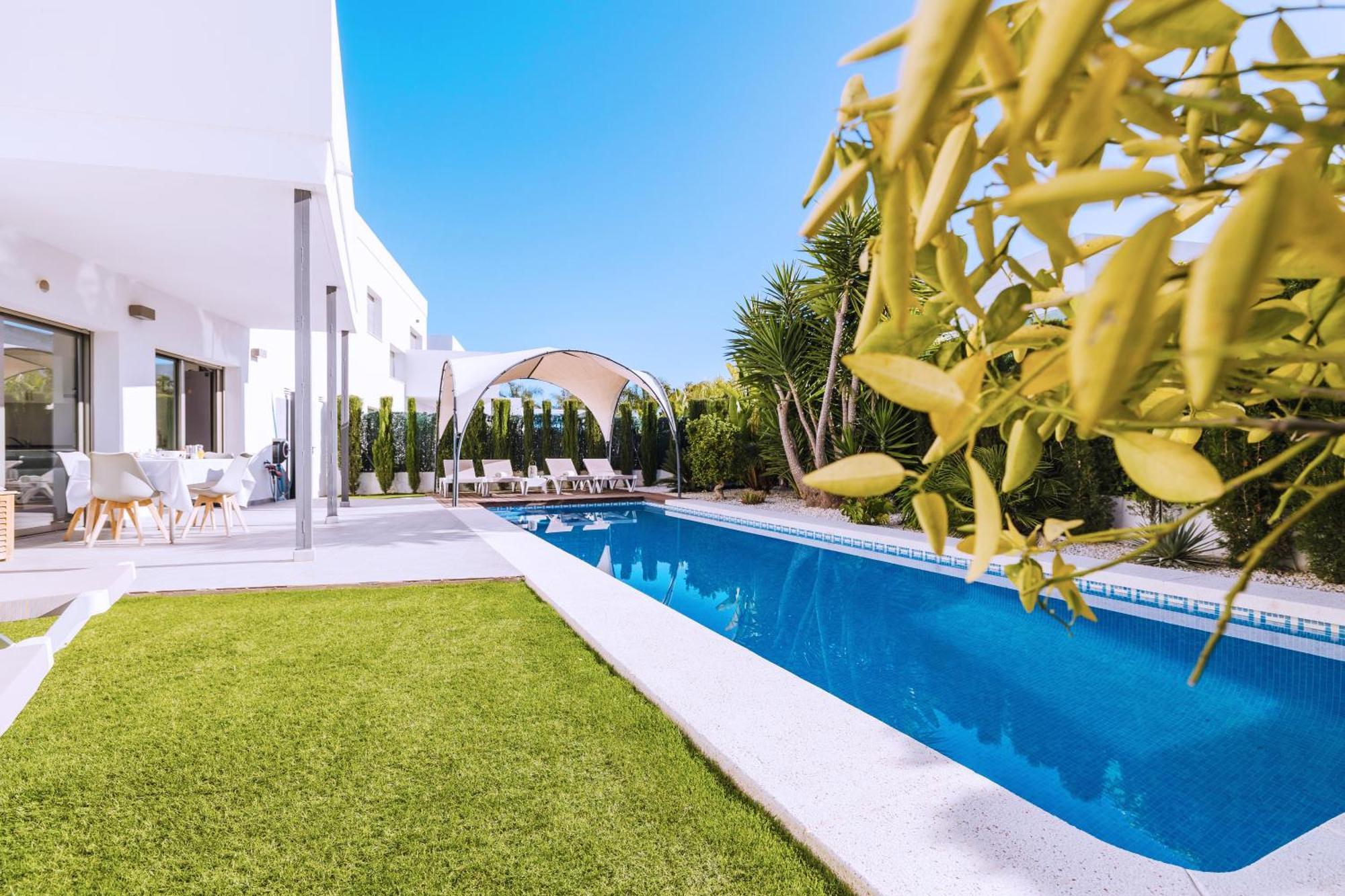 Casa Coco Stylisches Beachhouse Mit Pool & Sundeck Els Poblets Denia Экстерьер фото