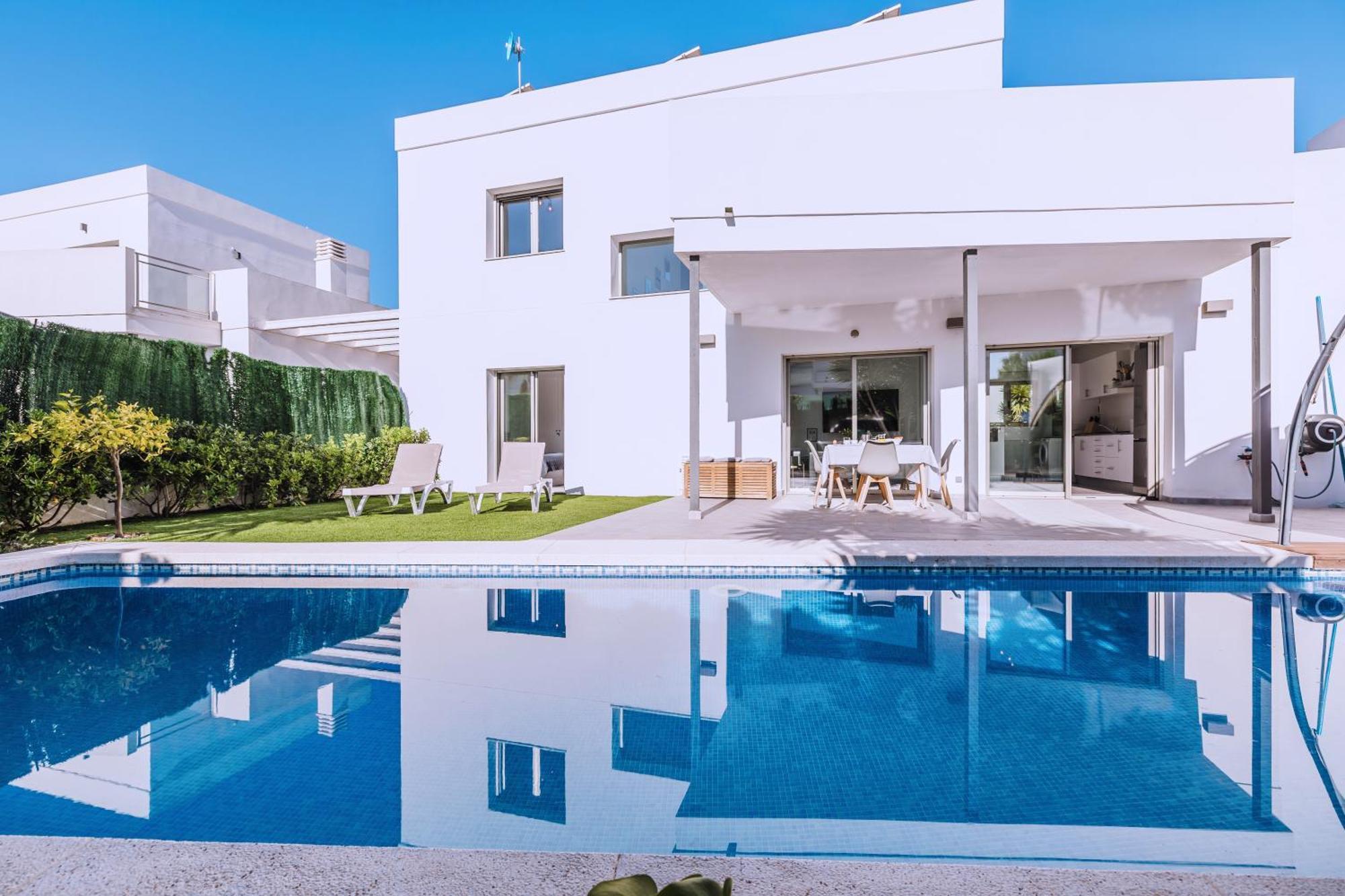 Casa Coco Stylisches Beachhouse Mit Pool & Sundeck Els Poblets Denia Экстерьер фото