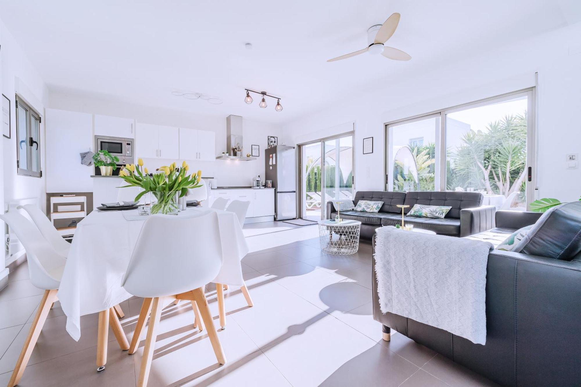 Casa Coco Stylisches Beachhouse Mit Pool & Sundeck Els Poblets Denia Экстерьер фото